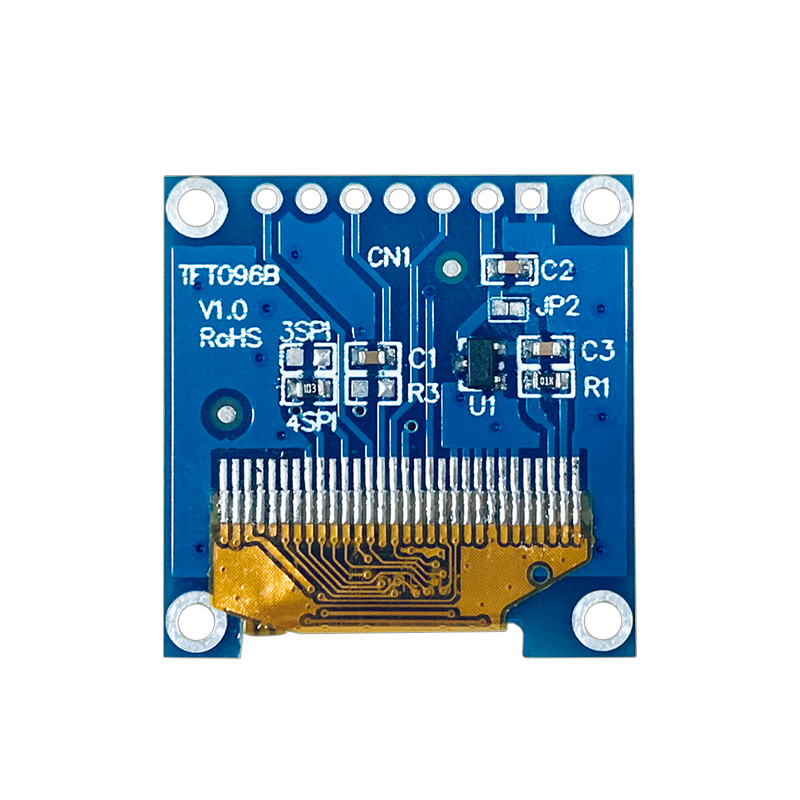 0.96 inch TFT Display Module 8Pin SPI Interface 65K full color TFT LCD module ST7735 driver IC 80 * 160 resolution  