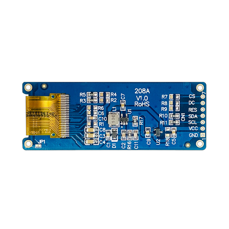 2.08 inch 256*64 OLED  Display Module I2C SPI 7 pin interface SH1122  Driver Chip  