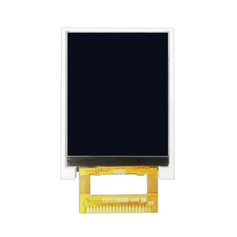 1.77 inch TFT LCD display with 128x160 pixels 20 Pins MCU interface  ST7735 driver IC, 2.6v~3.0v