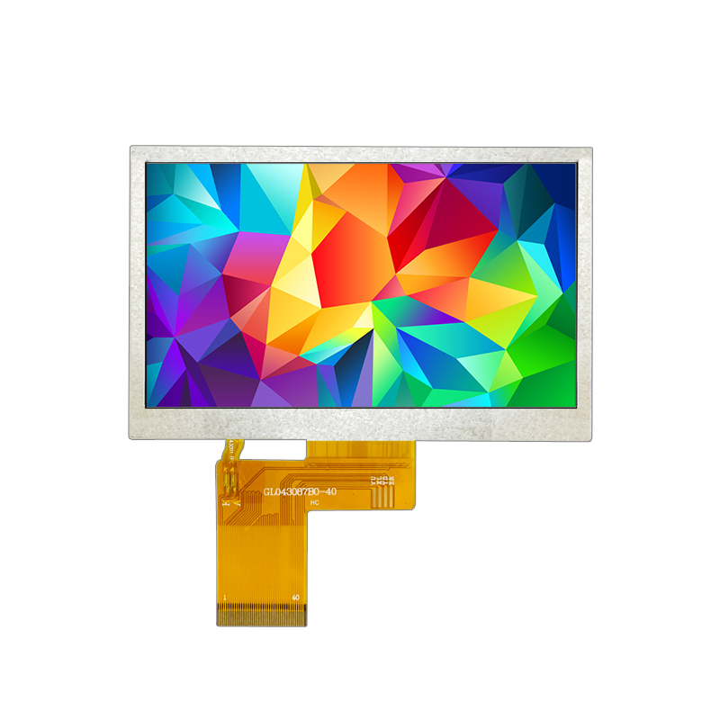 HD 4.3 inch TFT LCD display  480x272 square IPS ST7280 ic SPI 24-bit RGB interface