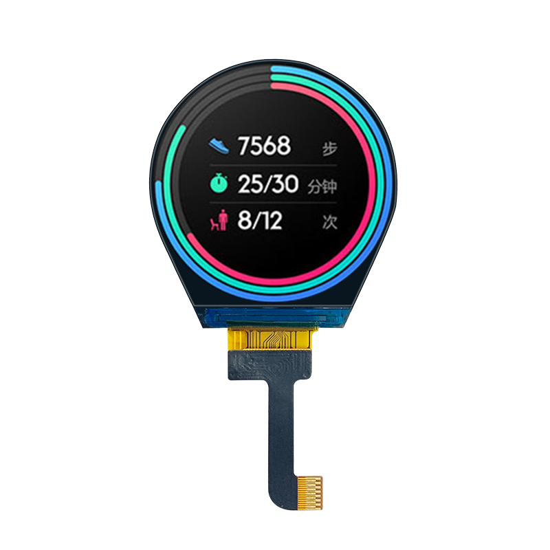 1.3 inch lcd tft display circle 240*240 4-line 8bit serial interface ST7789 Driver ic 