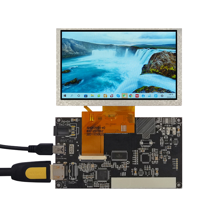 TFT LCD Display 5.0 inch,800(RGB)x480