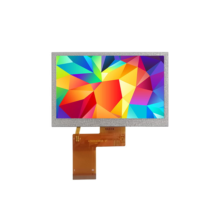 TFT LCD Display 4.3 inch,480(RGB)x272