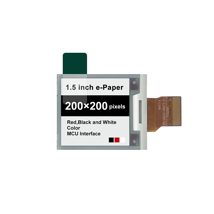SPI 1.54 inch e-Ink 200x200 e-Paper Display Panel Red/White/Black 