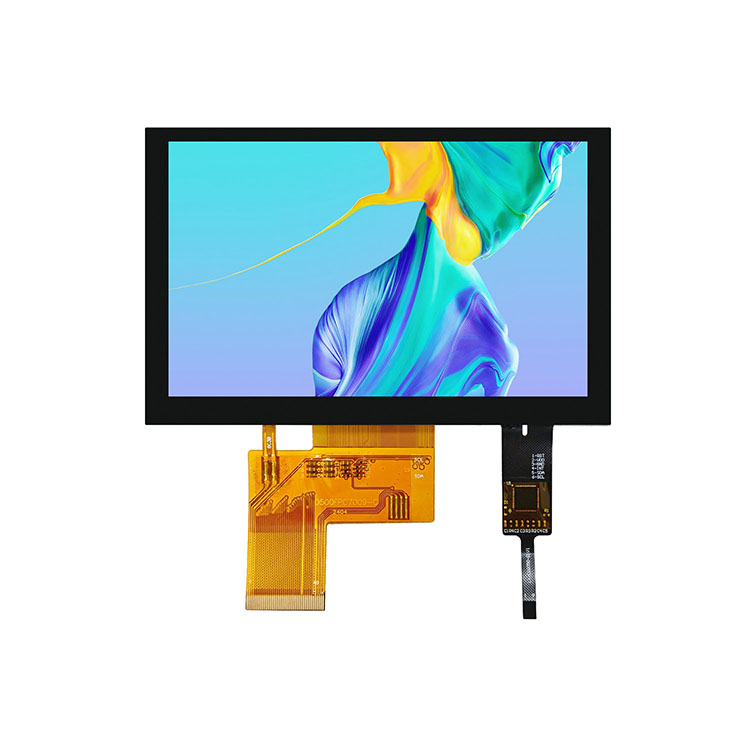 IPS TFT LCD Module 5.0 Inch TFT Display Module 800x480 ST7262 Driver IC RGB Interface