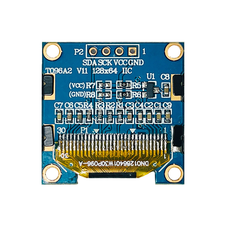 0.96-Inch OLED Display Module 128×64 Dots SSD1306/SH1106 IIC Interface
