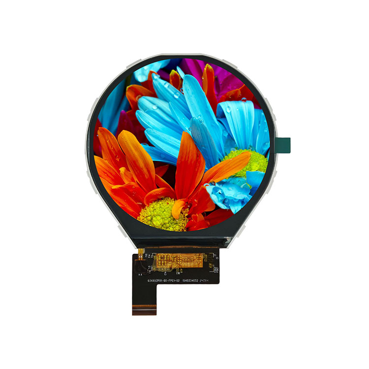 Round display tianma 3.4 inch 800x800 circular tft lcd display MIPI interface