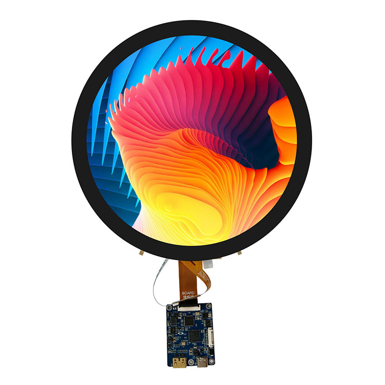 Round Display 7.0 inch circle tft lcd display 1080x1080 witht touch panel MIPI Interface